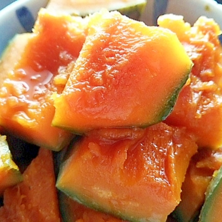 10分加熱で煮崩れなし フライパンでかぼちゃの煮物 レシピ 作り方 By Jrとmc 楽天レシピ